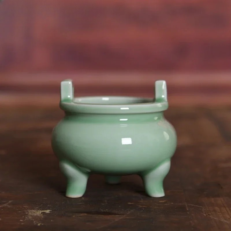 Zen Candle Supplies - Bruciatore di incenso in ceramica, per