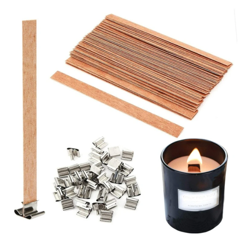 Candle Supplies Beeswax - 30 pezzi di alta qualità stoppino