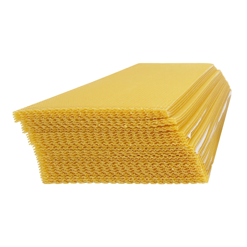 Candle Supplies Beeswax - Fogli di cera d'api 195*415mm per