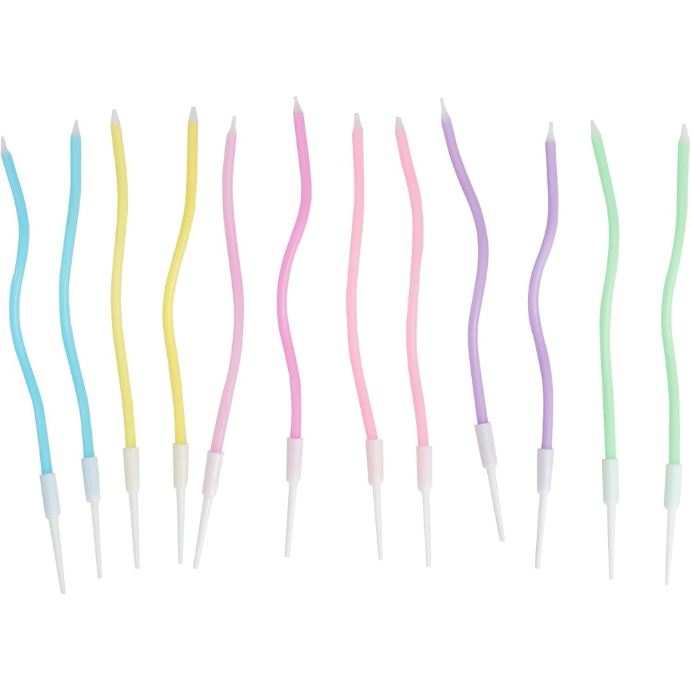 Set di 12 Candeline a Spirale  - Candle Supply recensione e prezzo