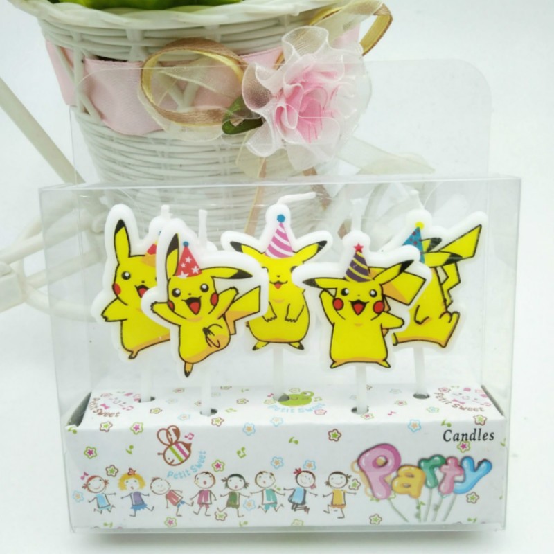 5 pz/lotto Pokemon Torta Di Co - Candle Supply recensione e prezzo