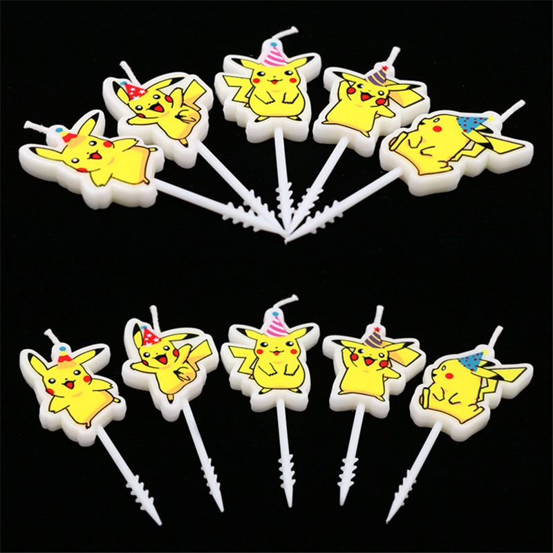 5 pz/lotto Pokemon Torta Di Co - Candle Supply recensione e prezzo