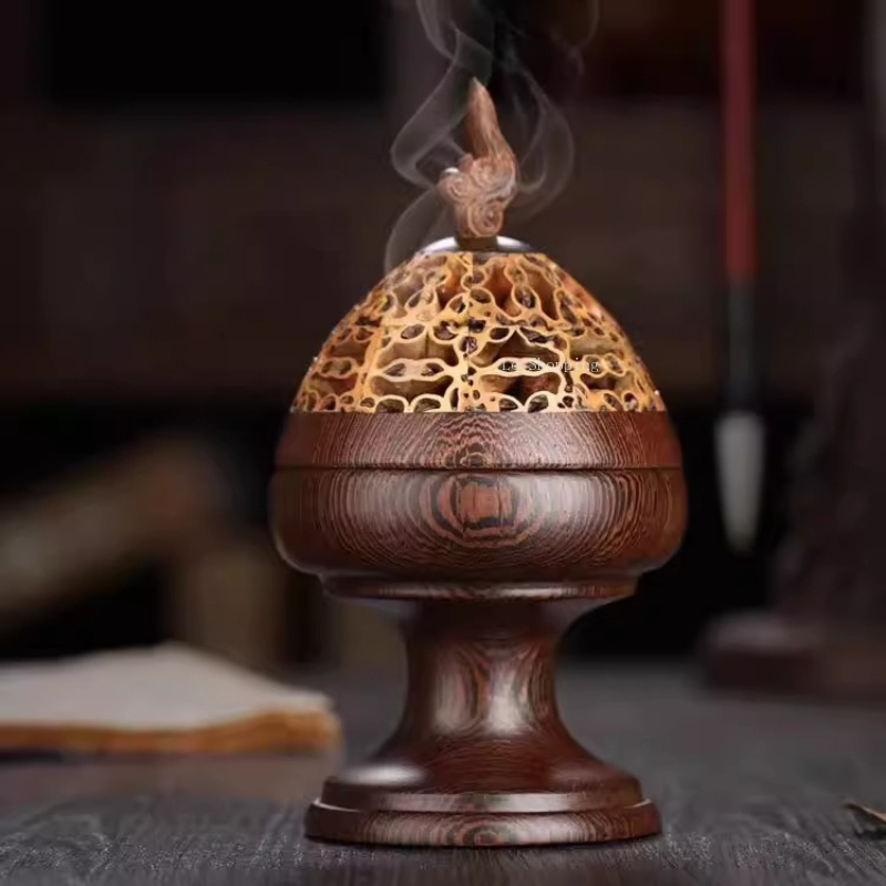 Bruciatore di incenso in legno - Zen Candle Supplies recensione e prezzo