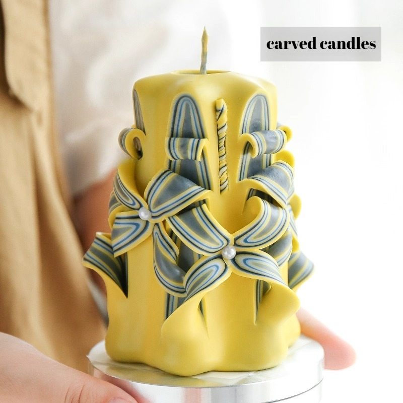1KG Candela profumata intaglia - Candle Supplies Beeswax recensione e prezzo